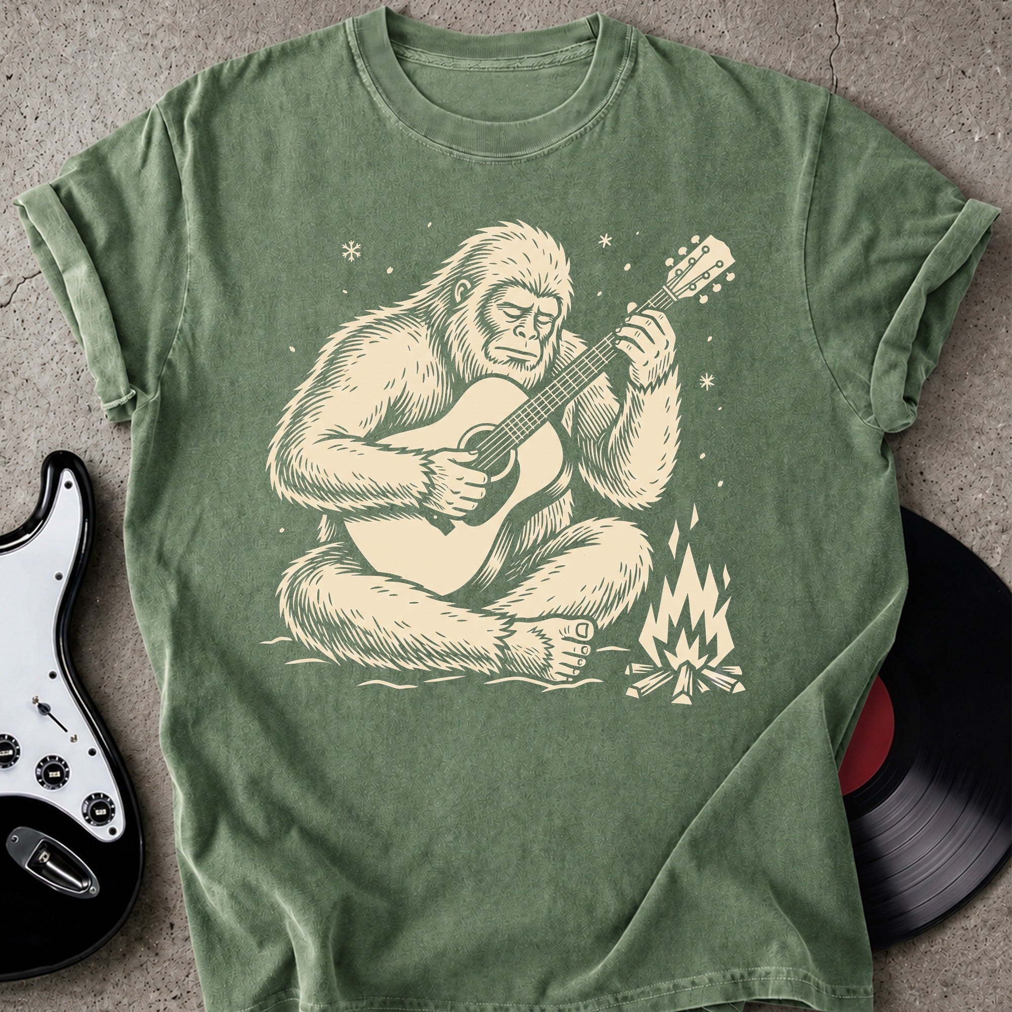 Campfire Bigfoot T-shirt