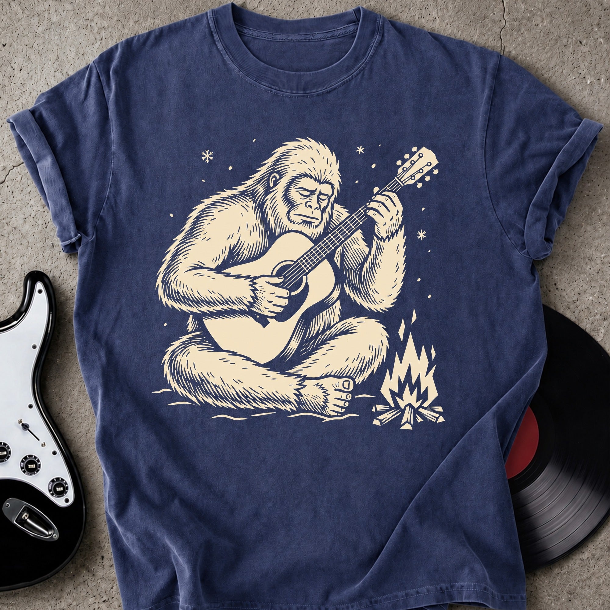 Campfire Bigfoot T-shirt