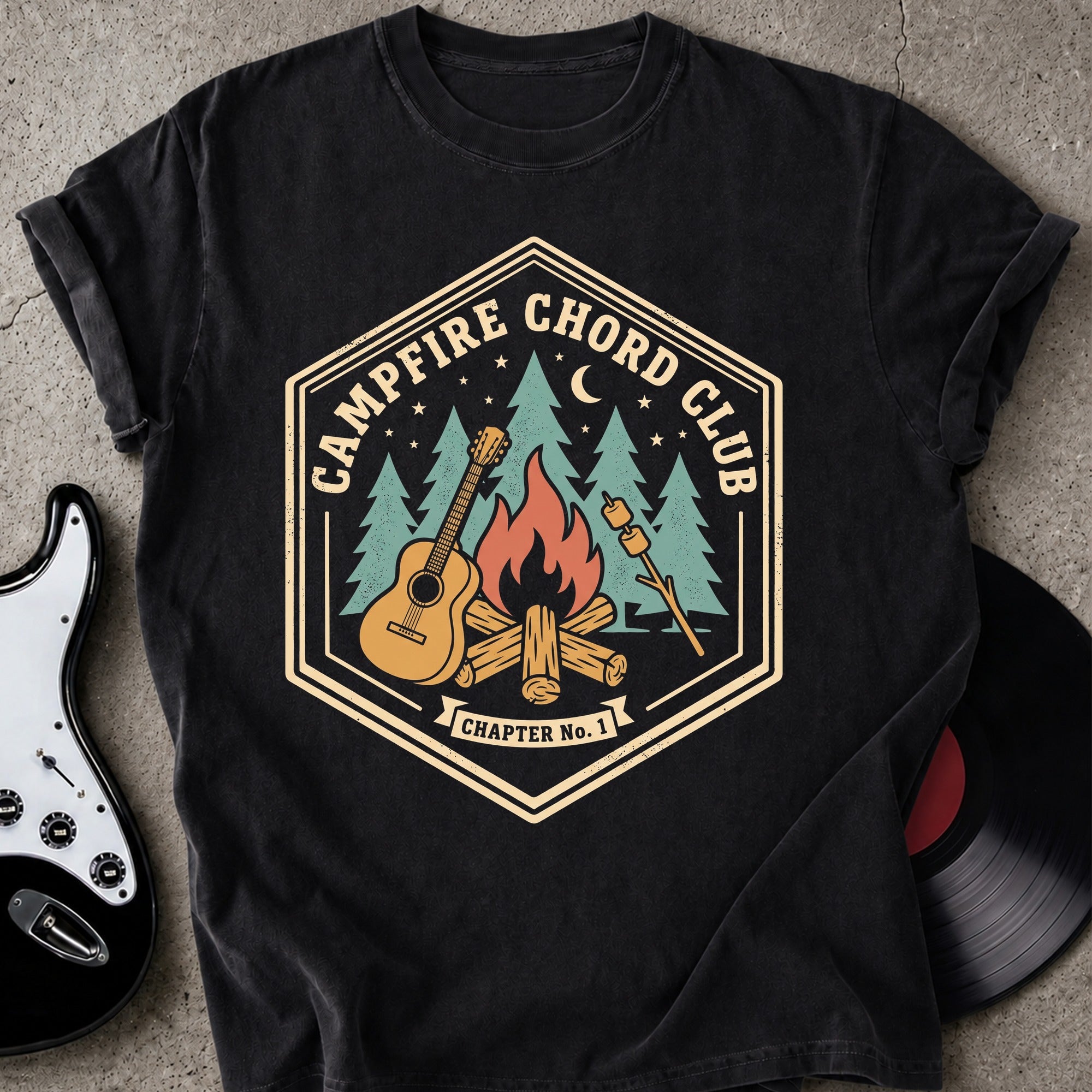 Campfire Chord Club T-shirt