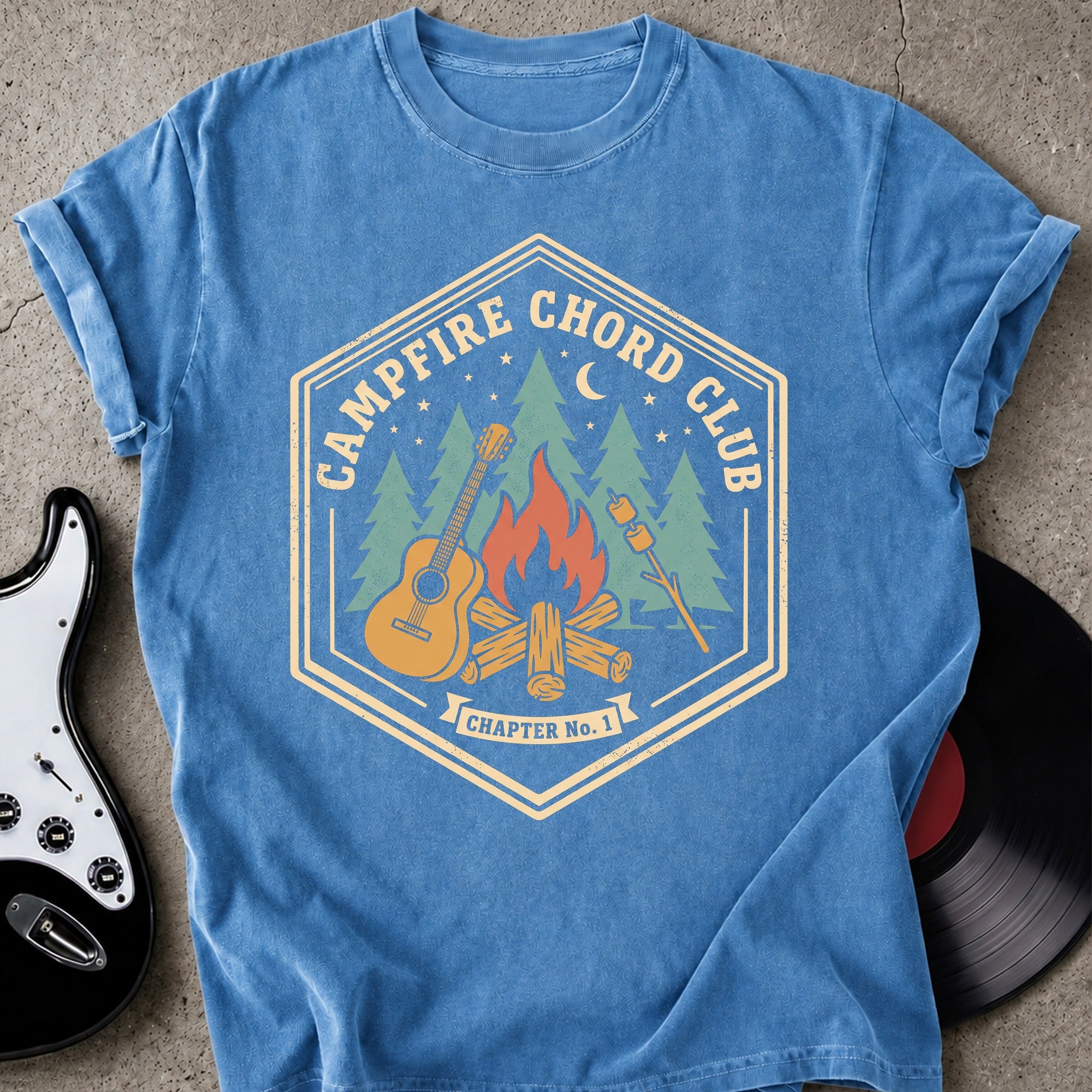 Campfire Chord Club T-shirt