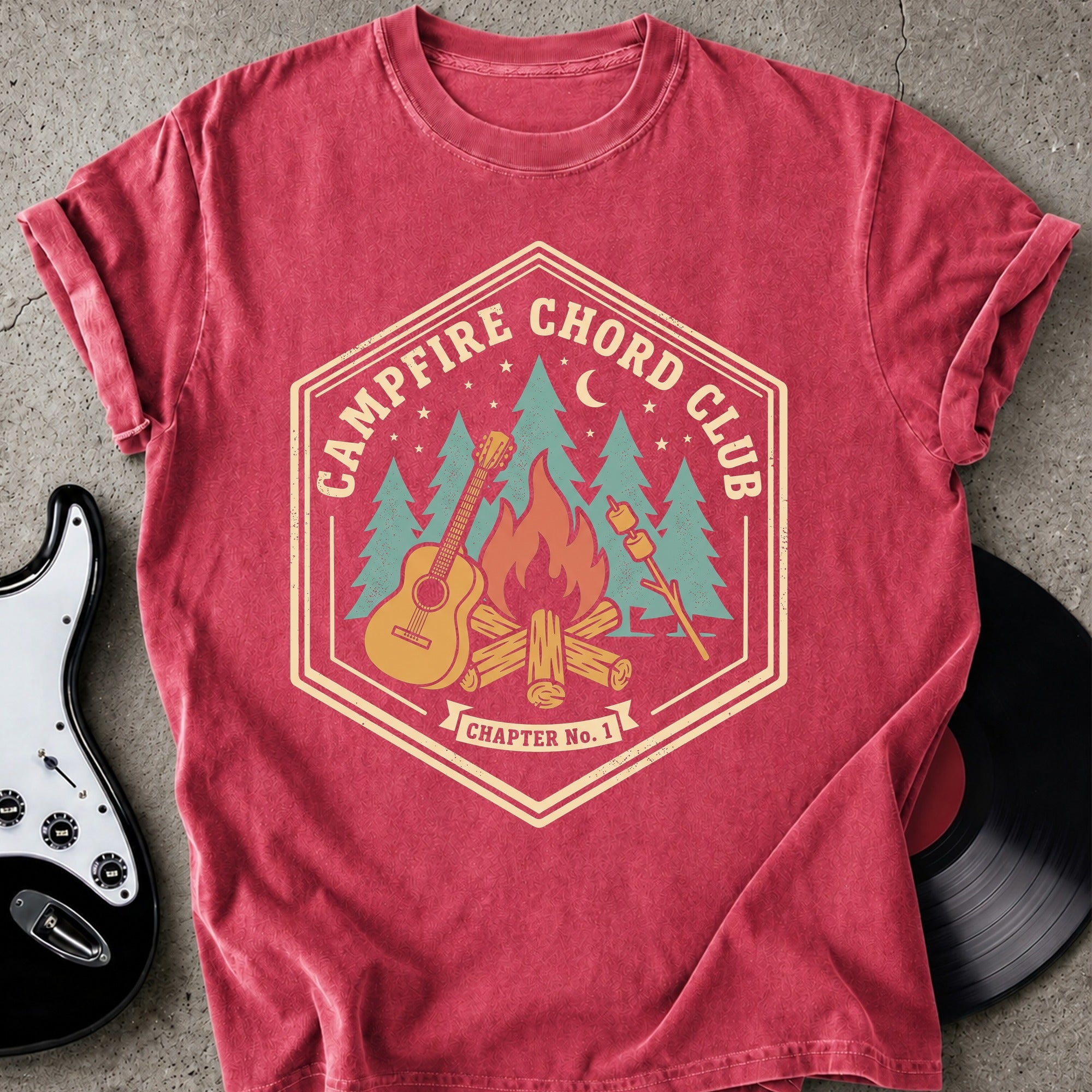 Campfire Chord Club T-shirt