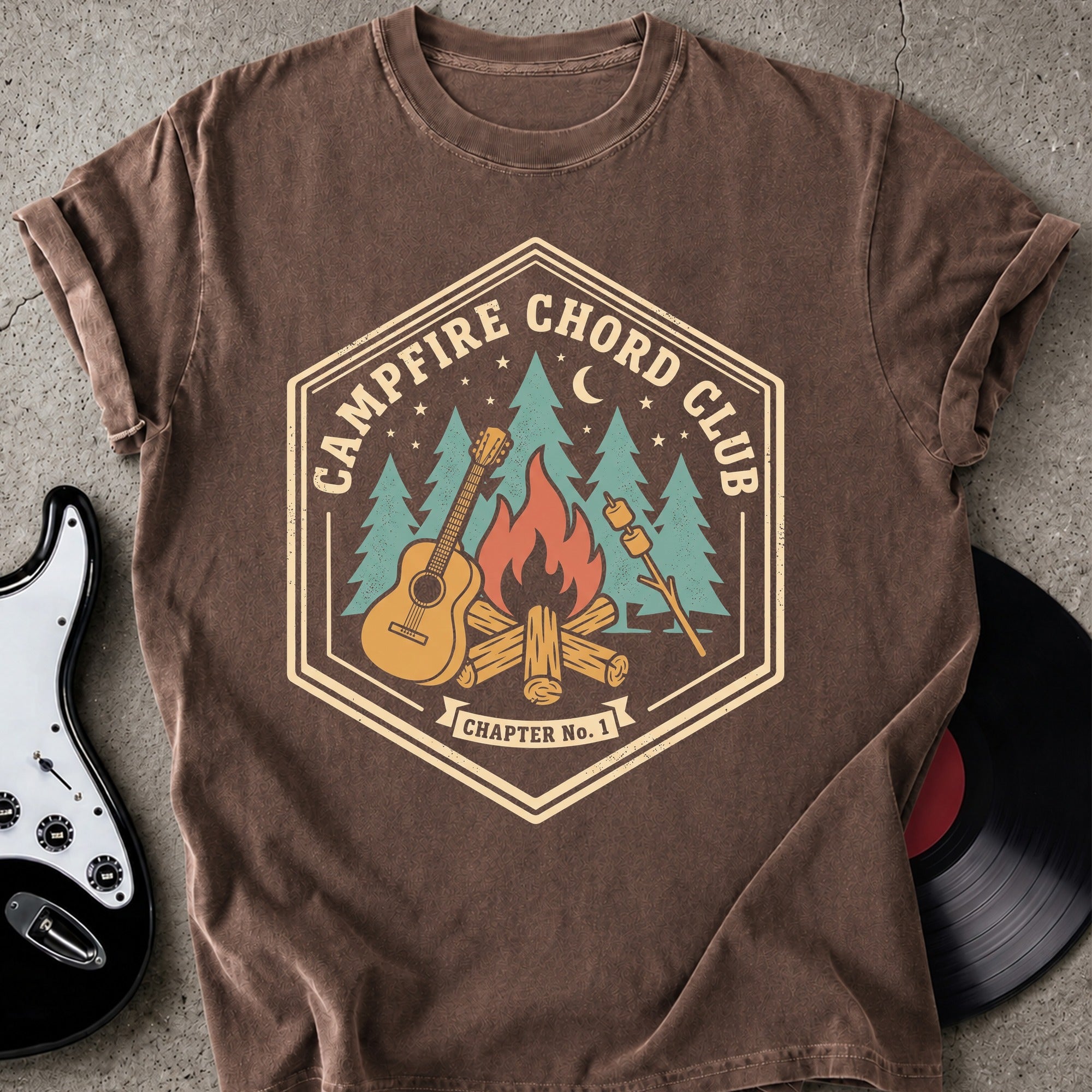 Campfire Chord Club T-shirt