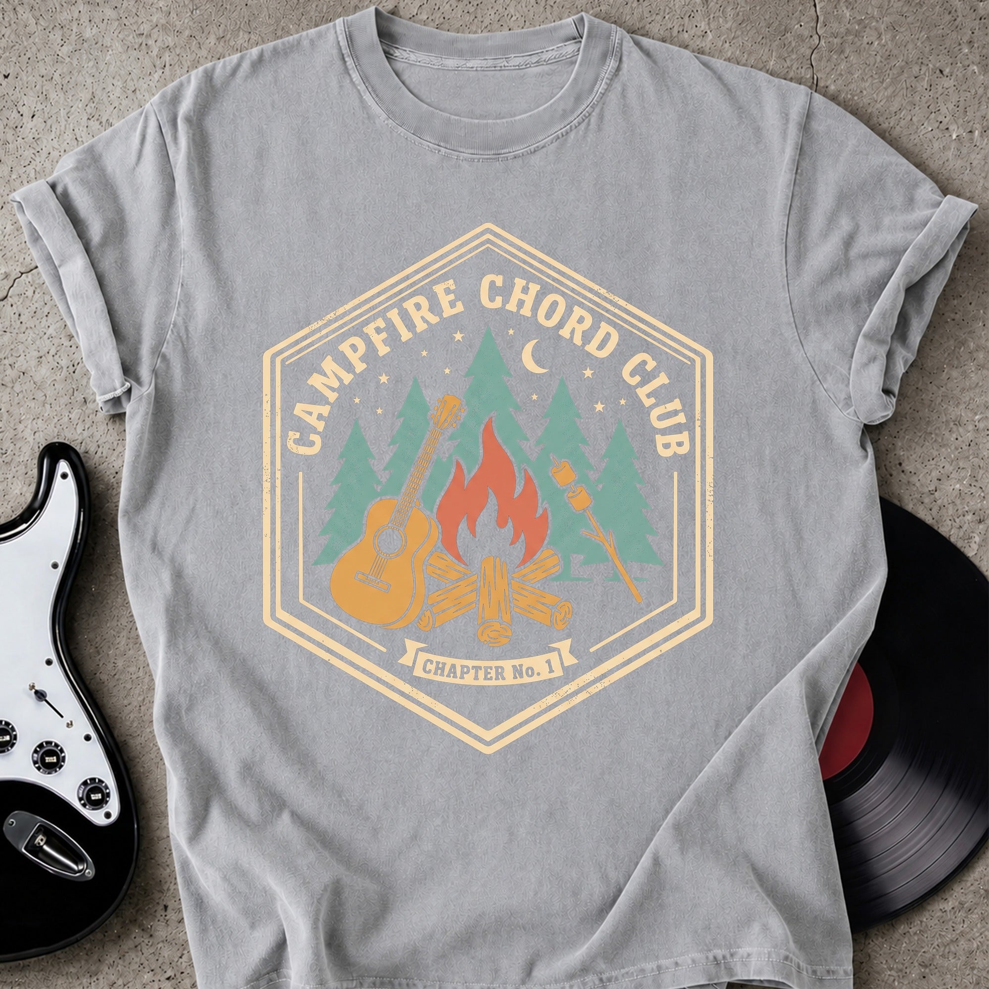 Campfire Chord Club T-shirt
