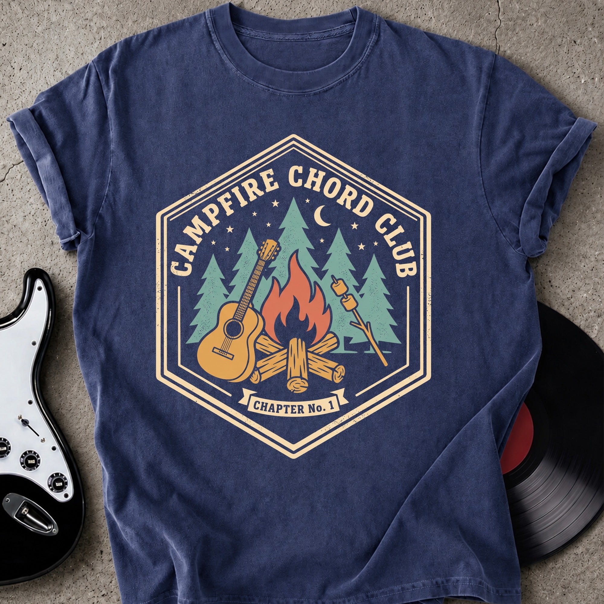Campfire Chord Club T-shirt