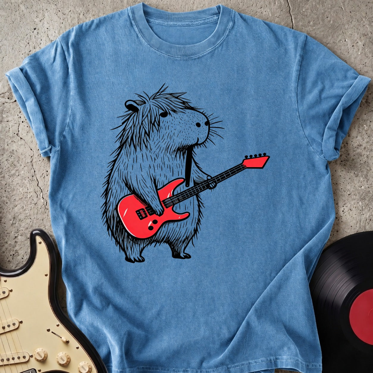 Capybara Rocker T-shirt
