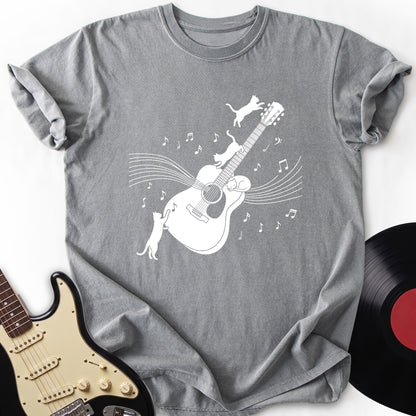 Cat and Guitar T-shirt