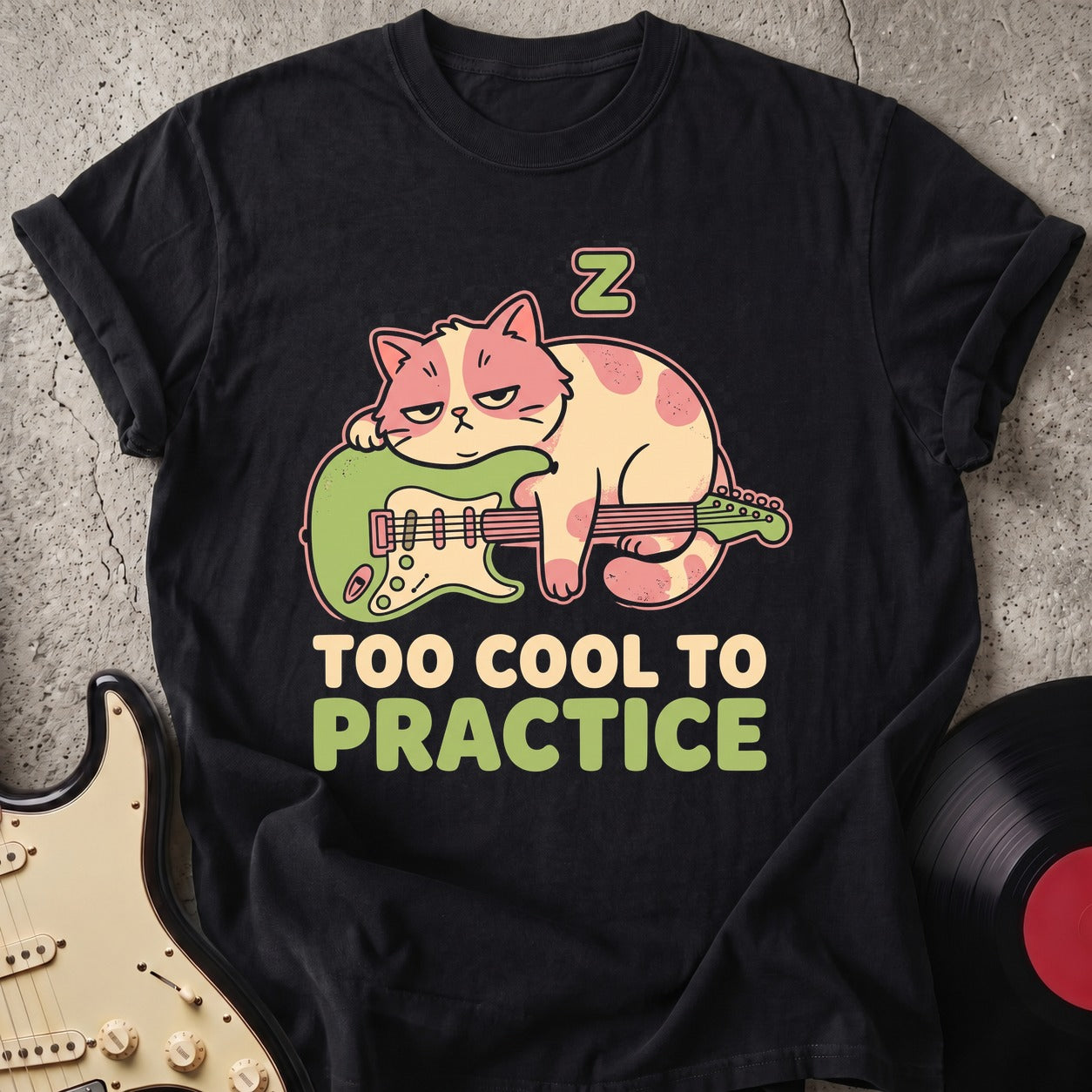 Cat Practice T-shirt