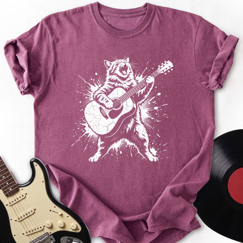 Cat Acoustic T-Shirt