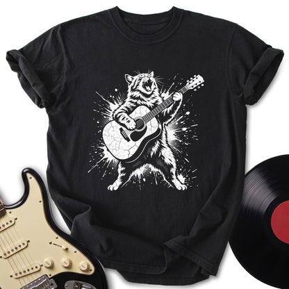 Cat Acoustic T-Shirt