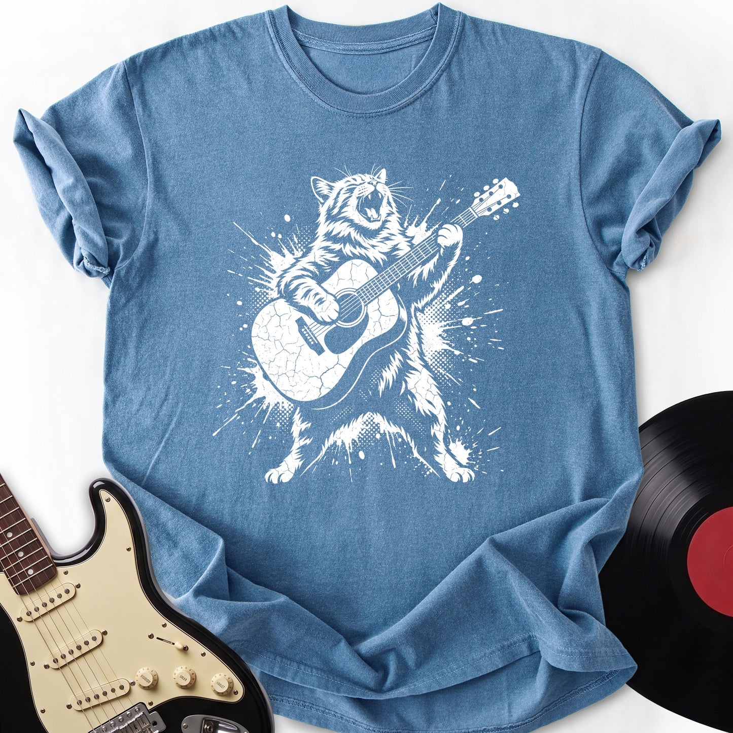 Cat Acoustic T-Shirt