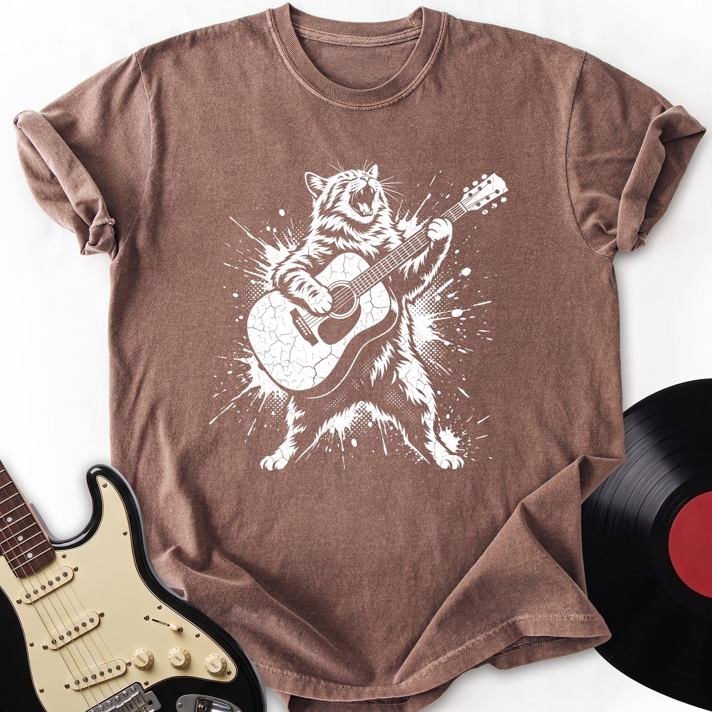 Cat Acoustic T-Shirt