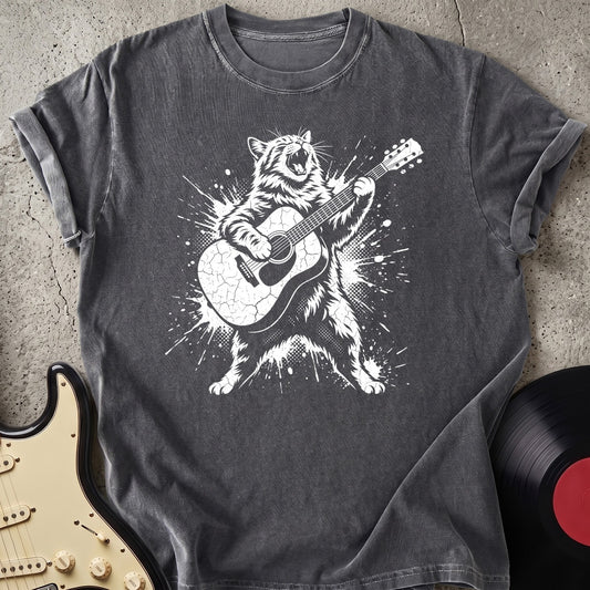Cat RocknRoll T-shirt