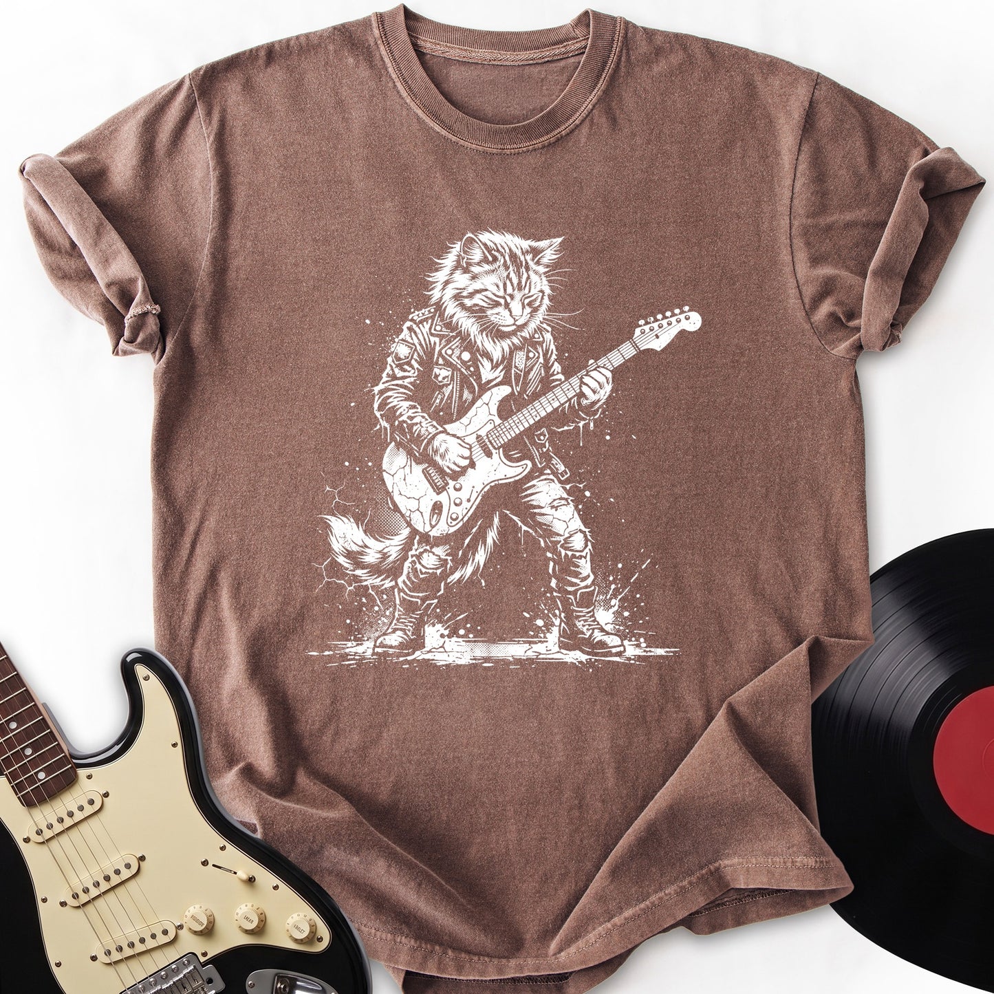 Rockstar Cat T-Shirt