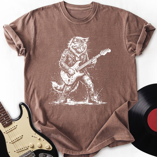 Rockstar Cat T-Shirt