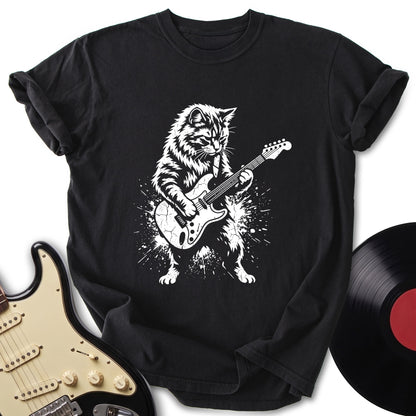 Rockstar Cat T-Shirt