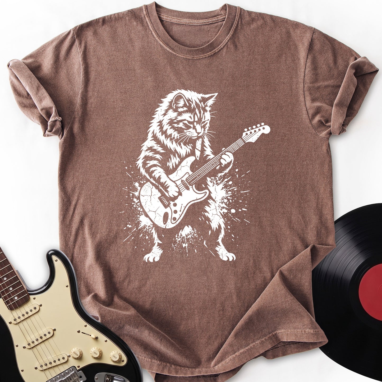 Rockstar Cat T-Shirt