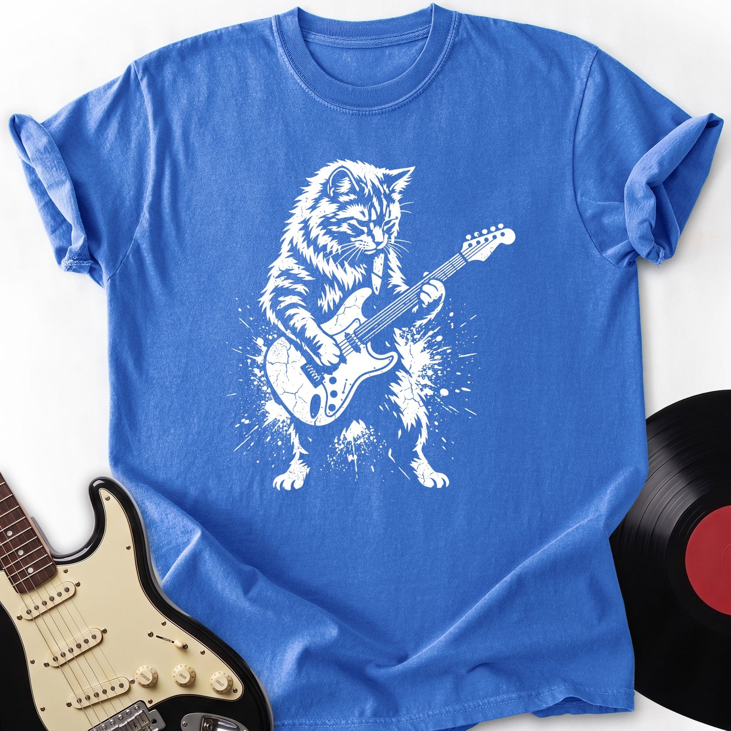 Rockstar Cat T-Shirt