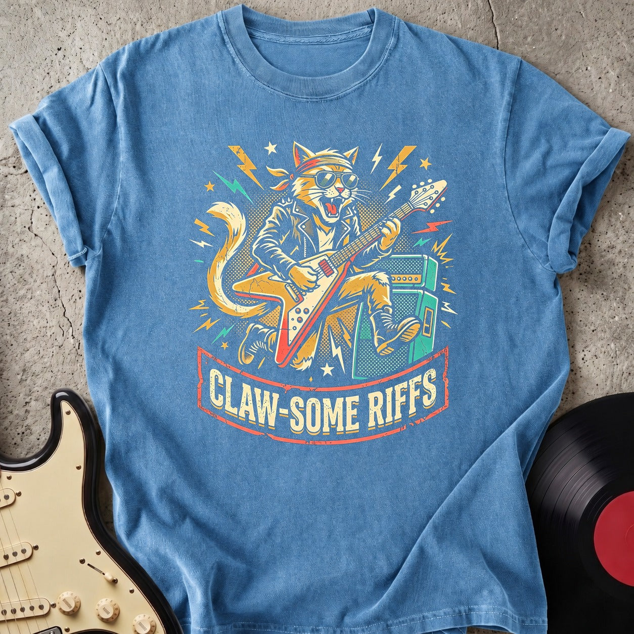 Cat Rocks T-shirt