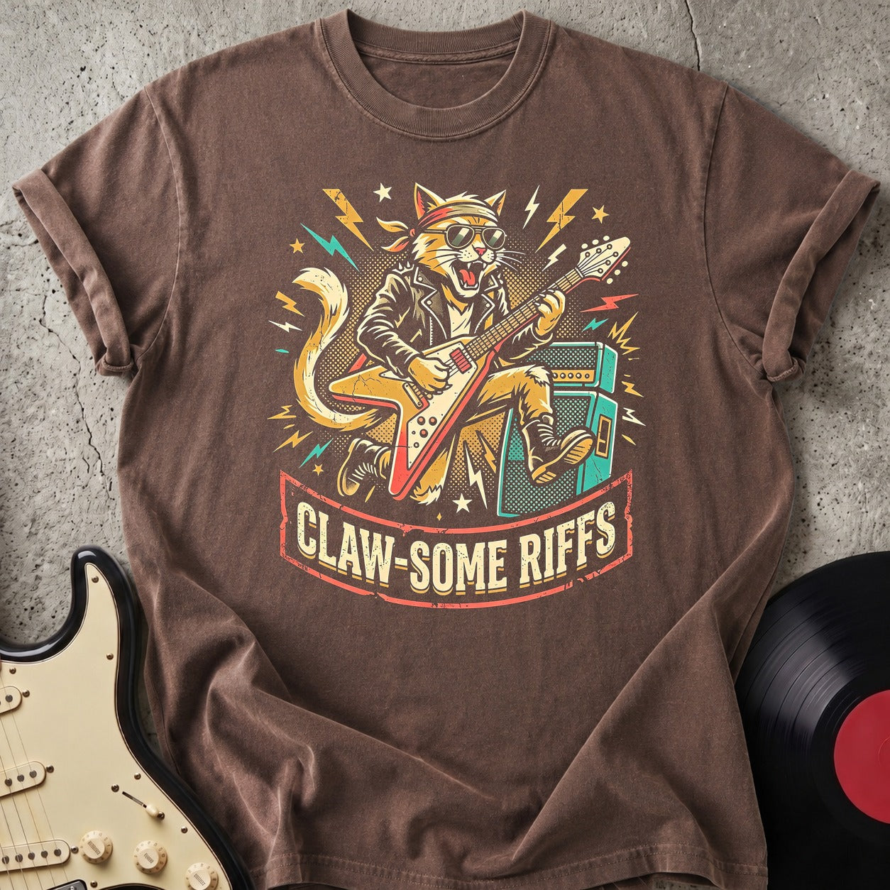 Cat Rocks T-shirt