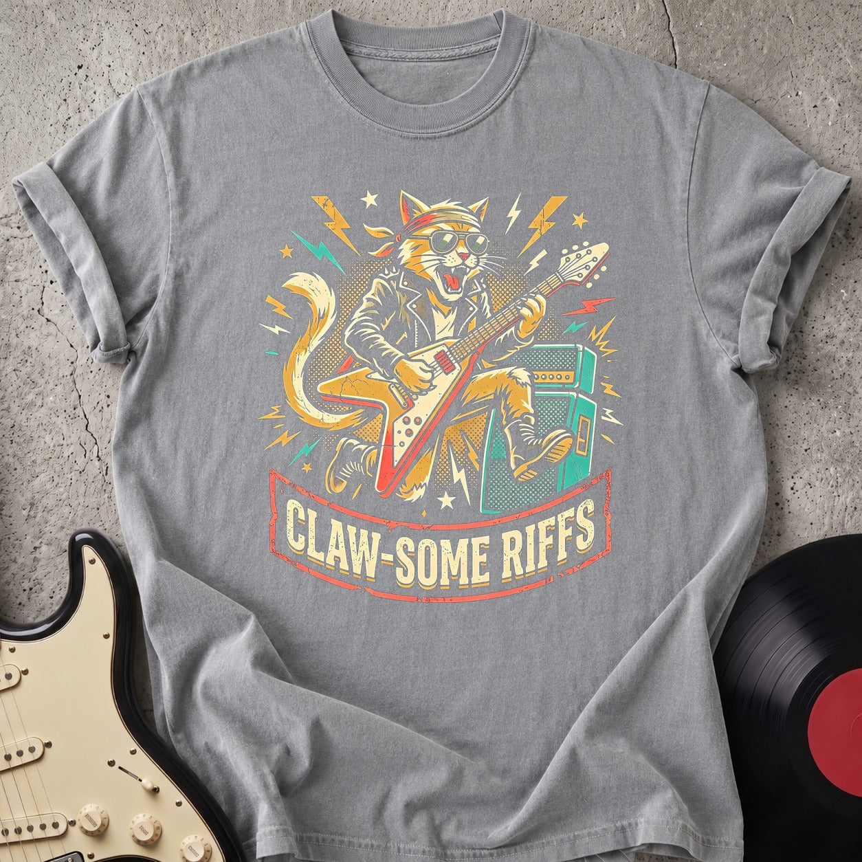 Cat Rocks T-shirt