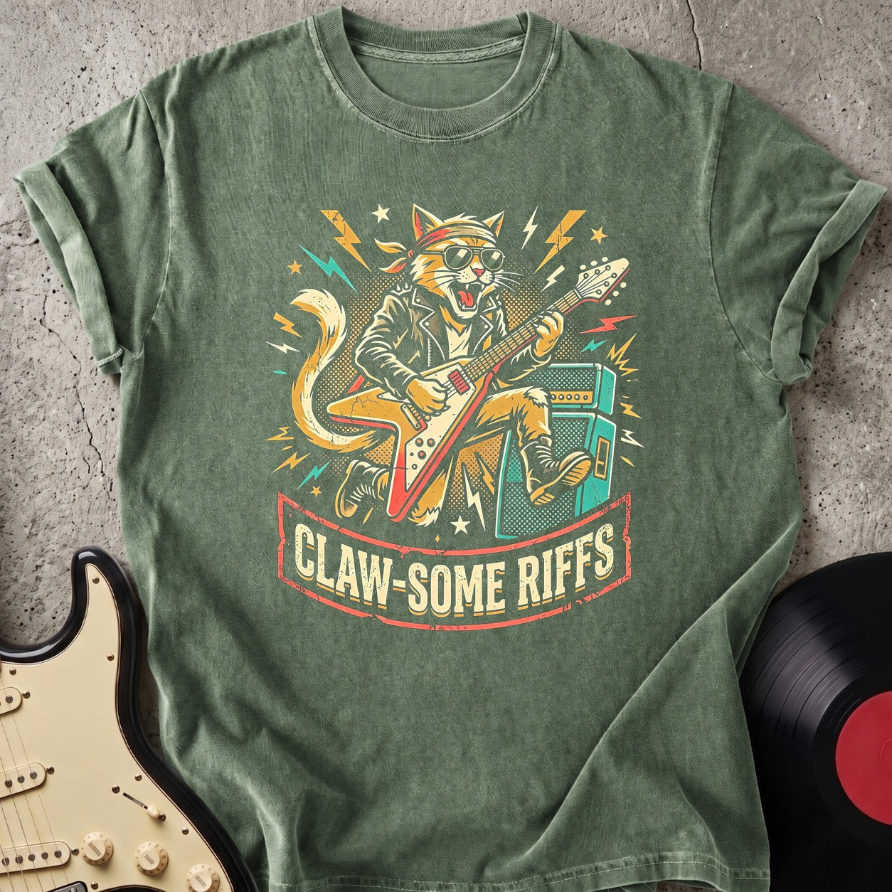 Cat Rocks T-shirt