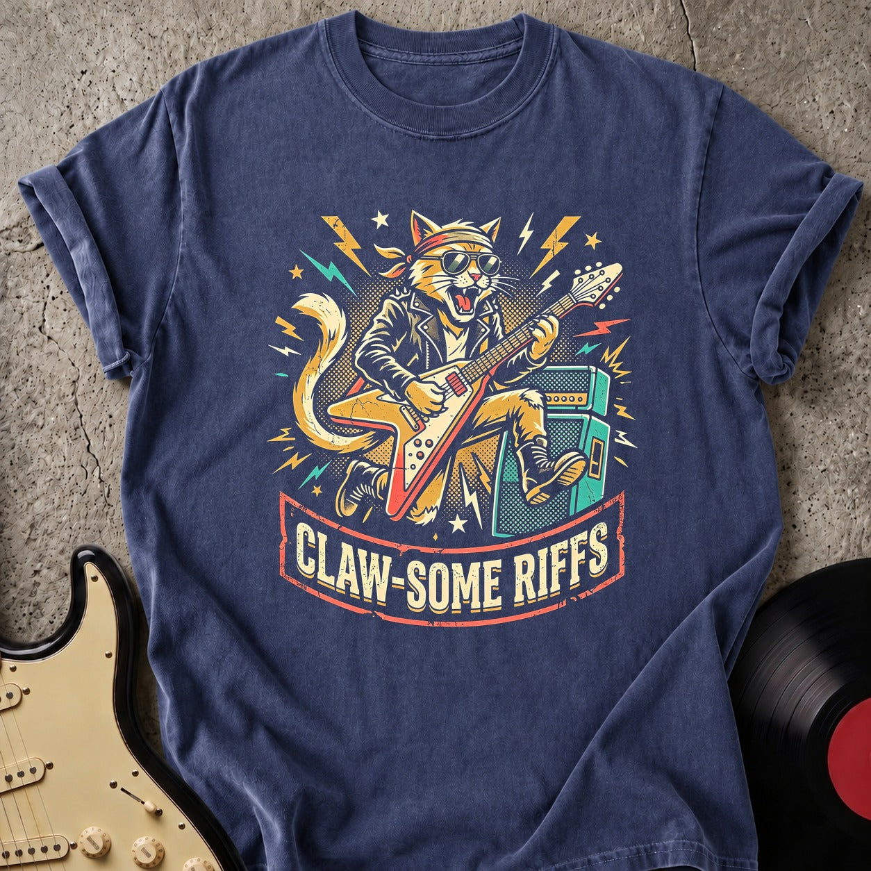 Cat Rocks T-shirt