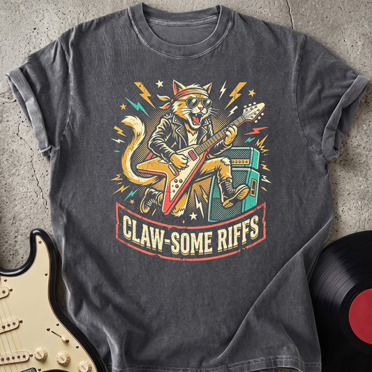 Claw-some Riffs T-shirt