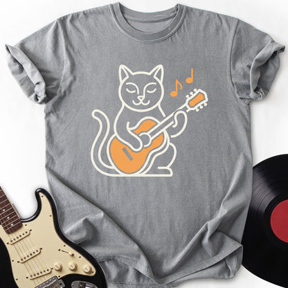 Cat and Guitar T-shirt