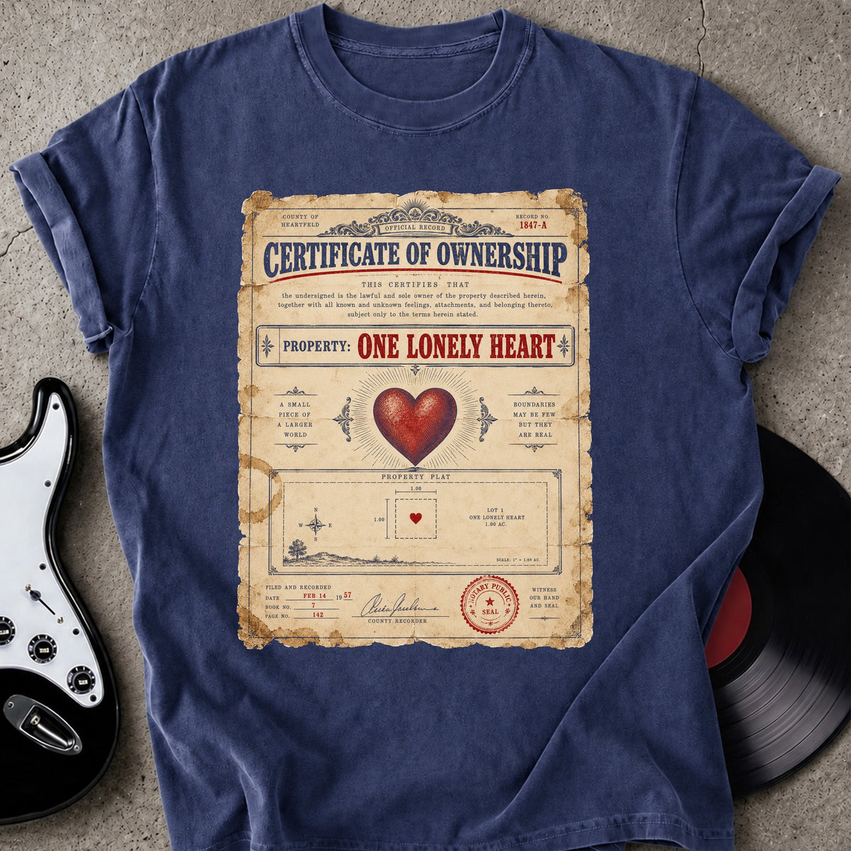 Certificate of Ownership T-shirt