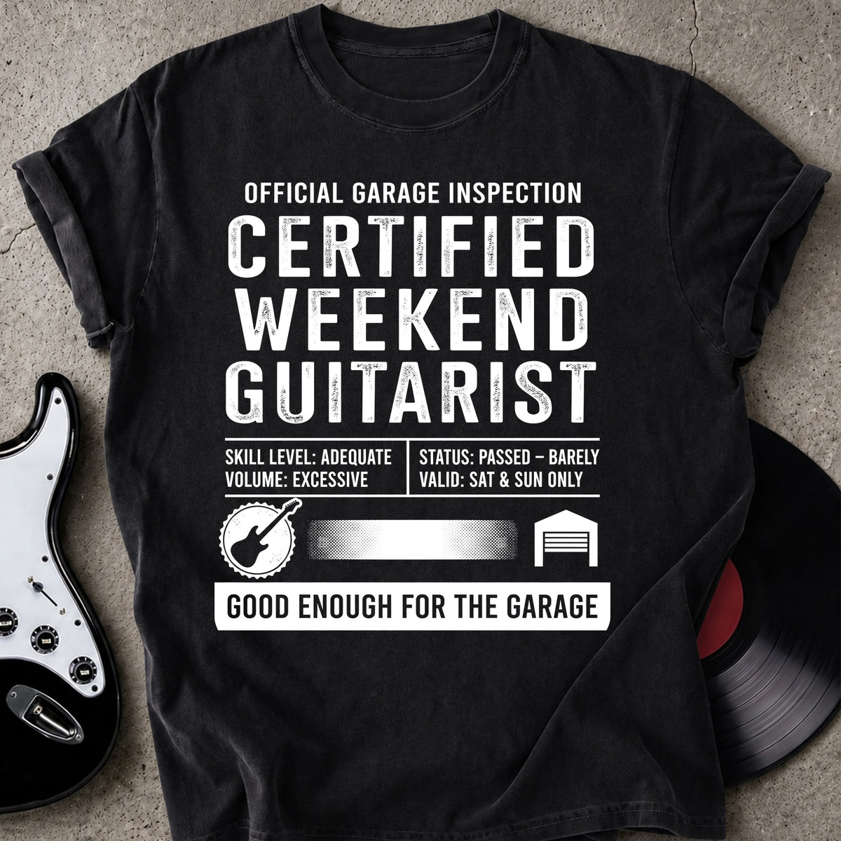 Certified Guitarist T-shirt