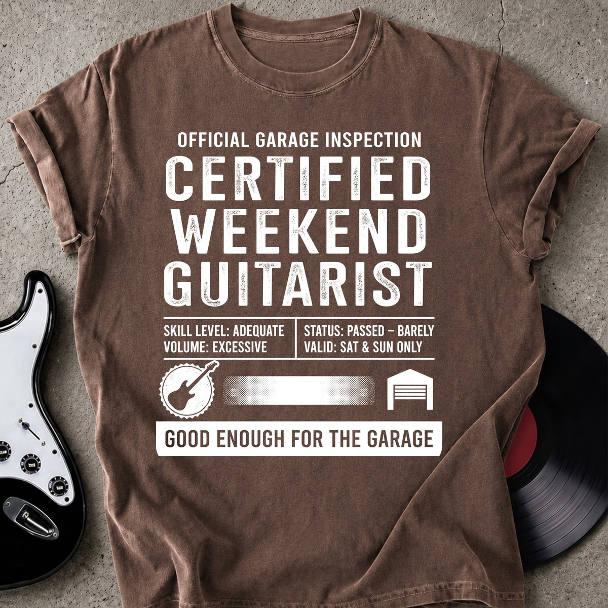 Certified Guitarist T-shirt