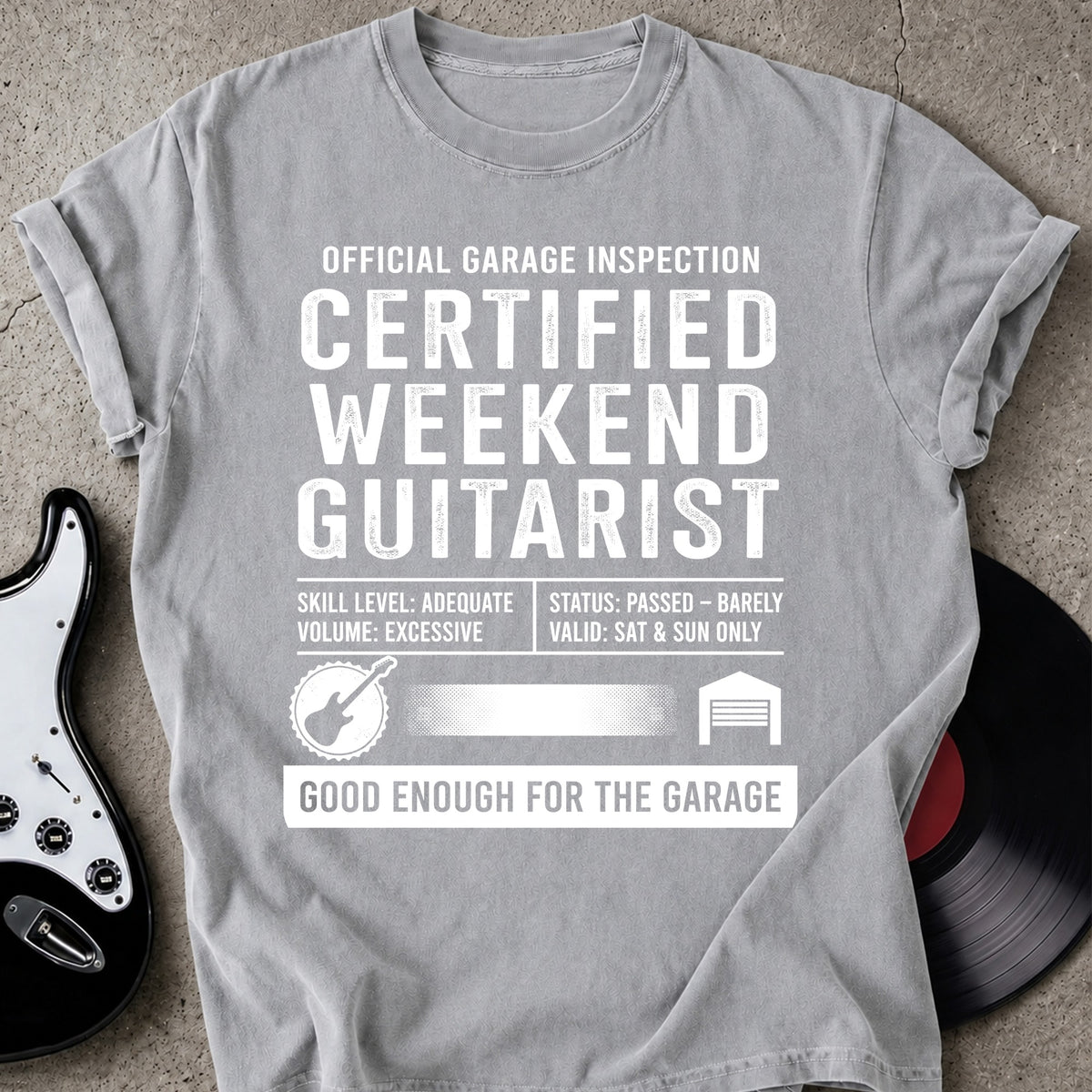 Certified Guitarist T-shirt