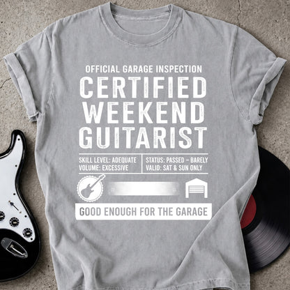 Certified Guitarist T-shirt