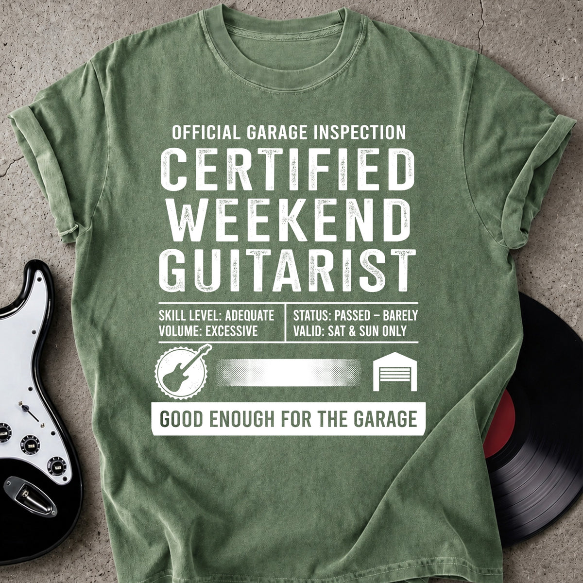 Certified Guitarist T-shirt
