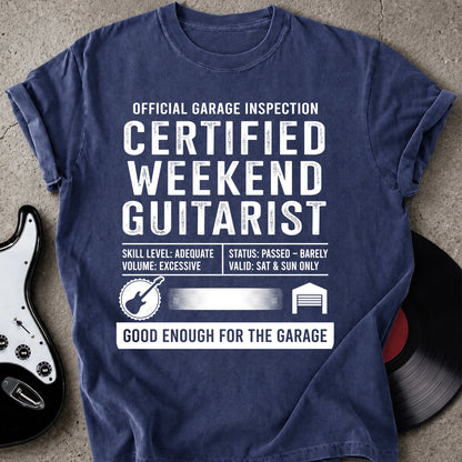 Certified Guitarist T-shirt