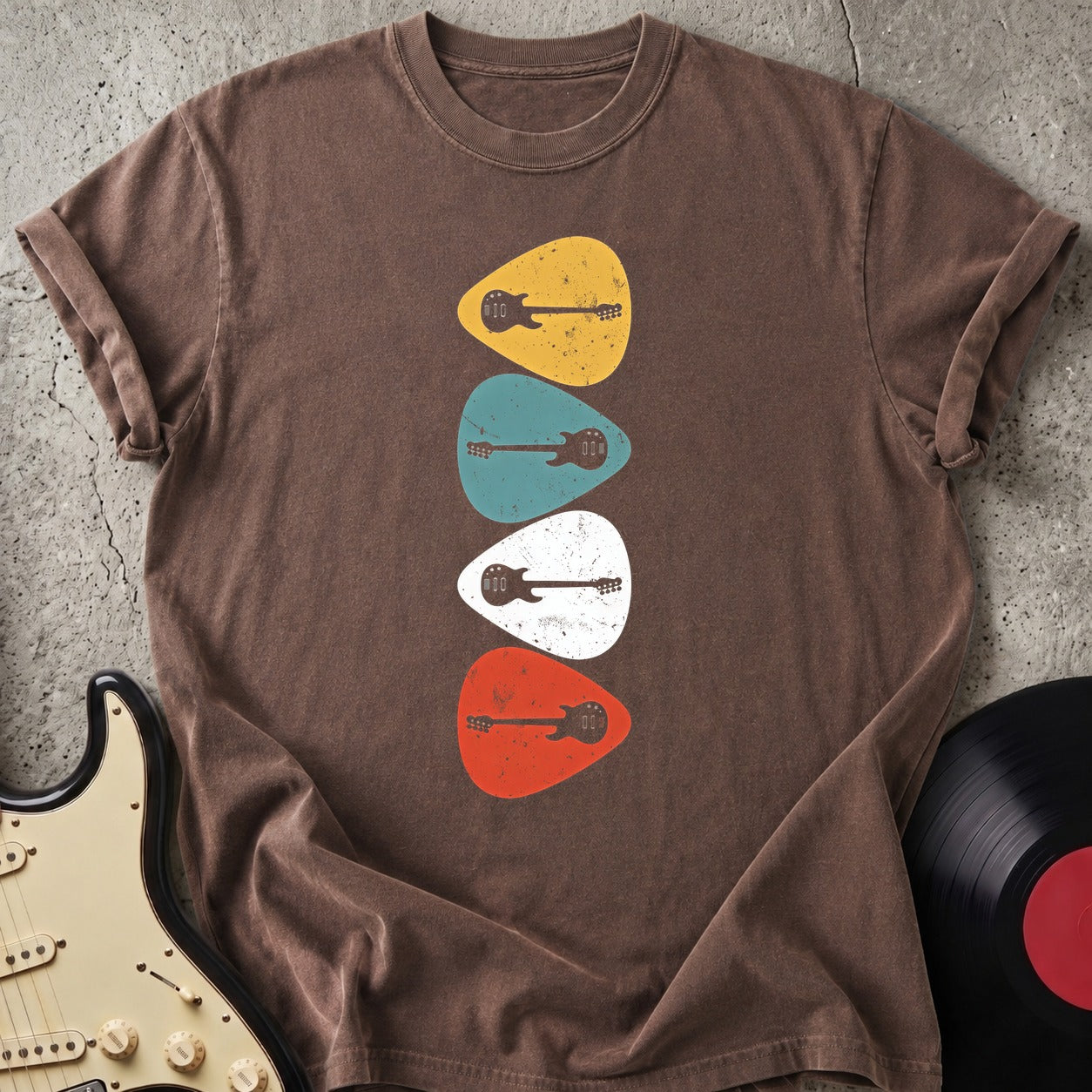 Colorful Guitar Picks T-shirt