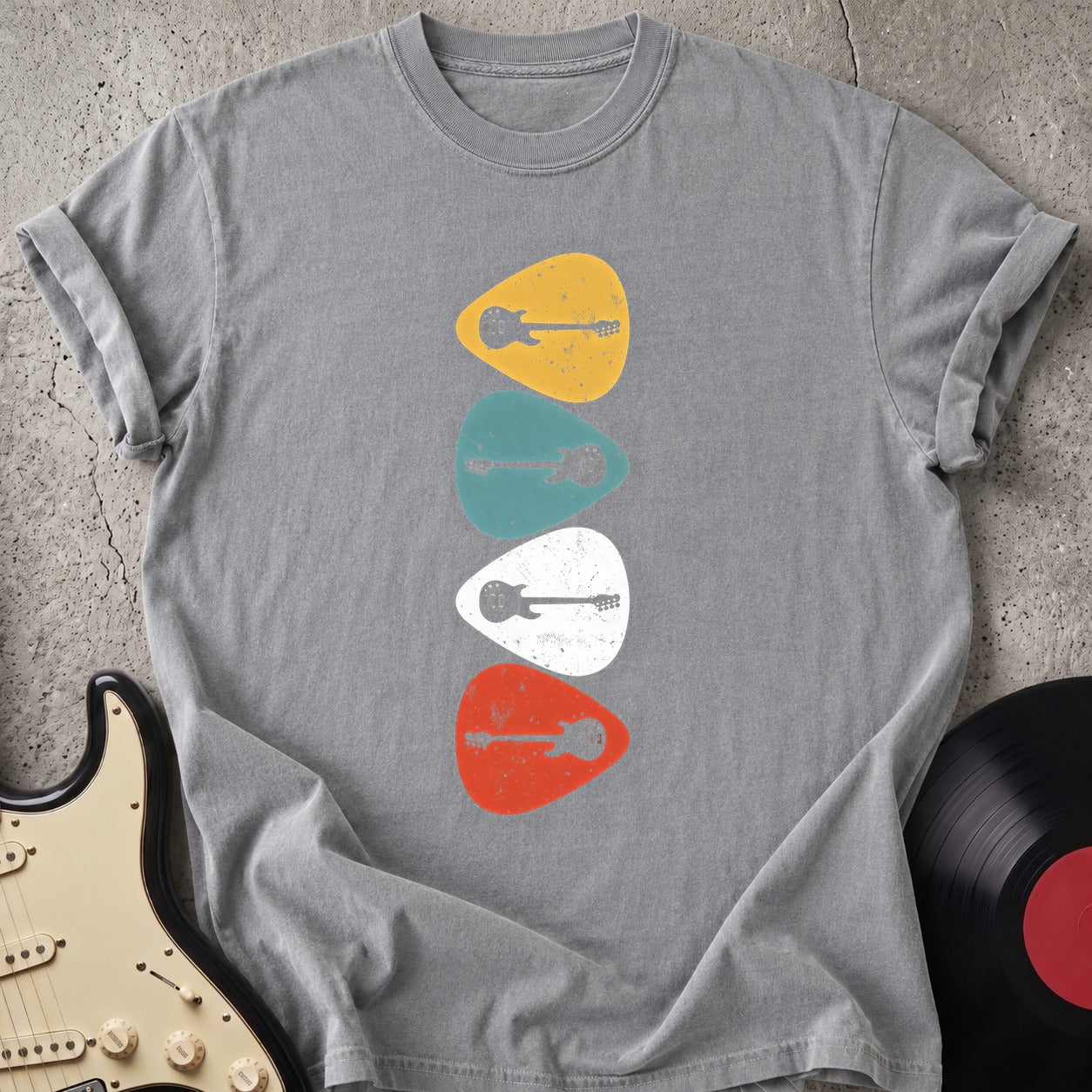 Colorful Guitar Picks T-shirt