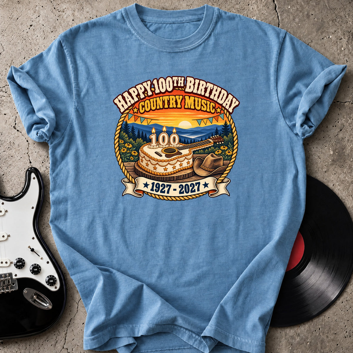 Country Music Birthday T-Shirt