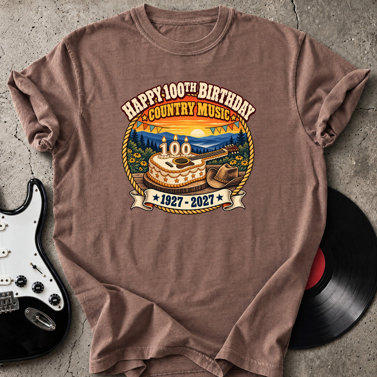 Country Music Birthday T-Shirt
