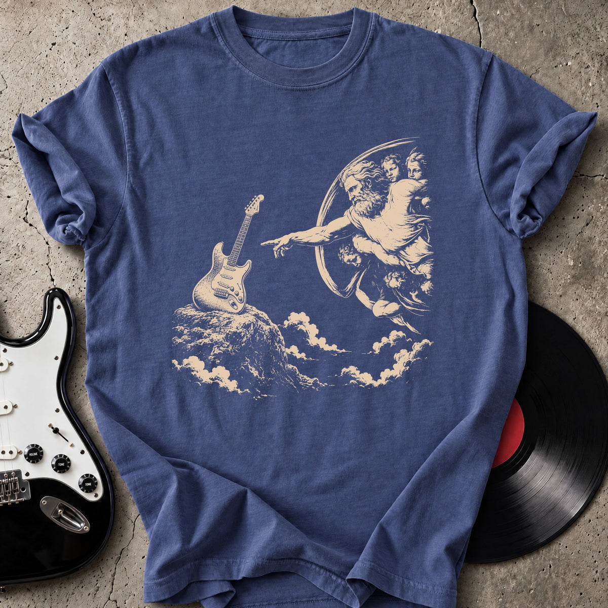 Creation of Guitar T-Shirt