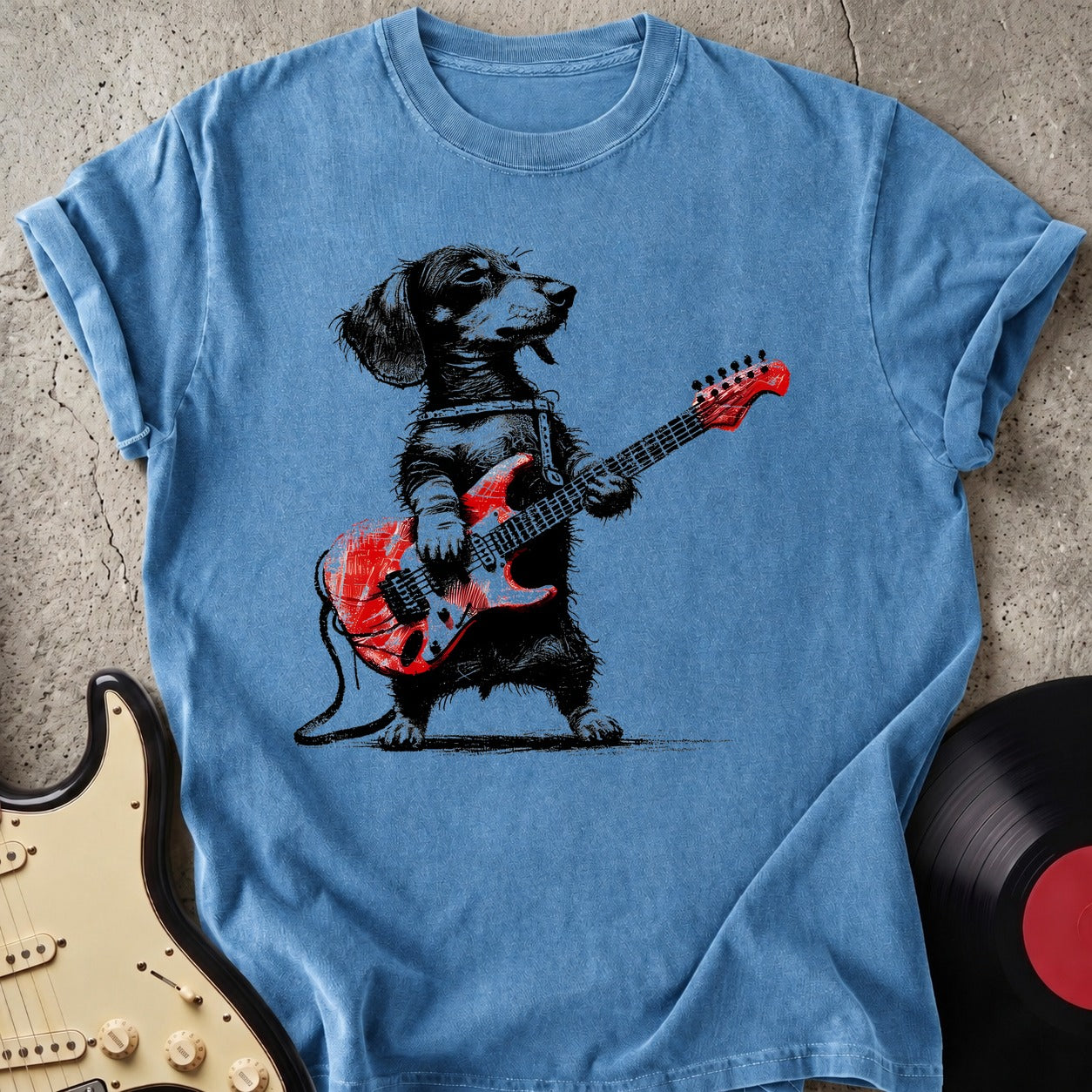 Dachshund Rocker T-shirt