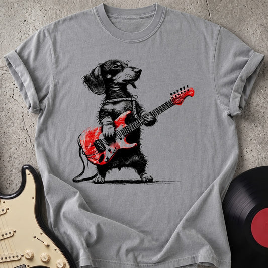 Dachshund Rocker T-shirt