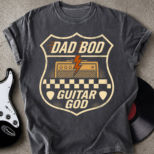 Dad Bod Guitar God T-shirt