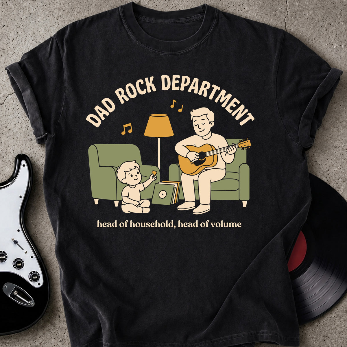 Dad Rock Department T-shirt