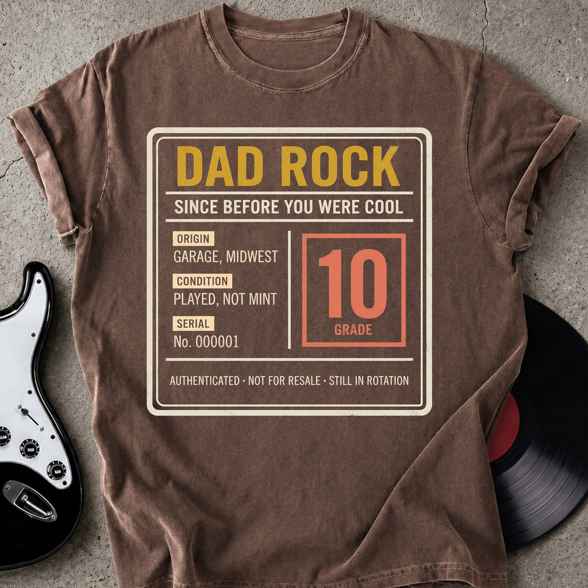 Dad Rock Cool T-shirt