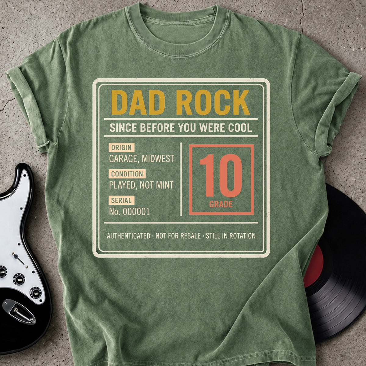 Dad Rock Cool T-shirt