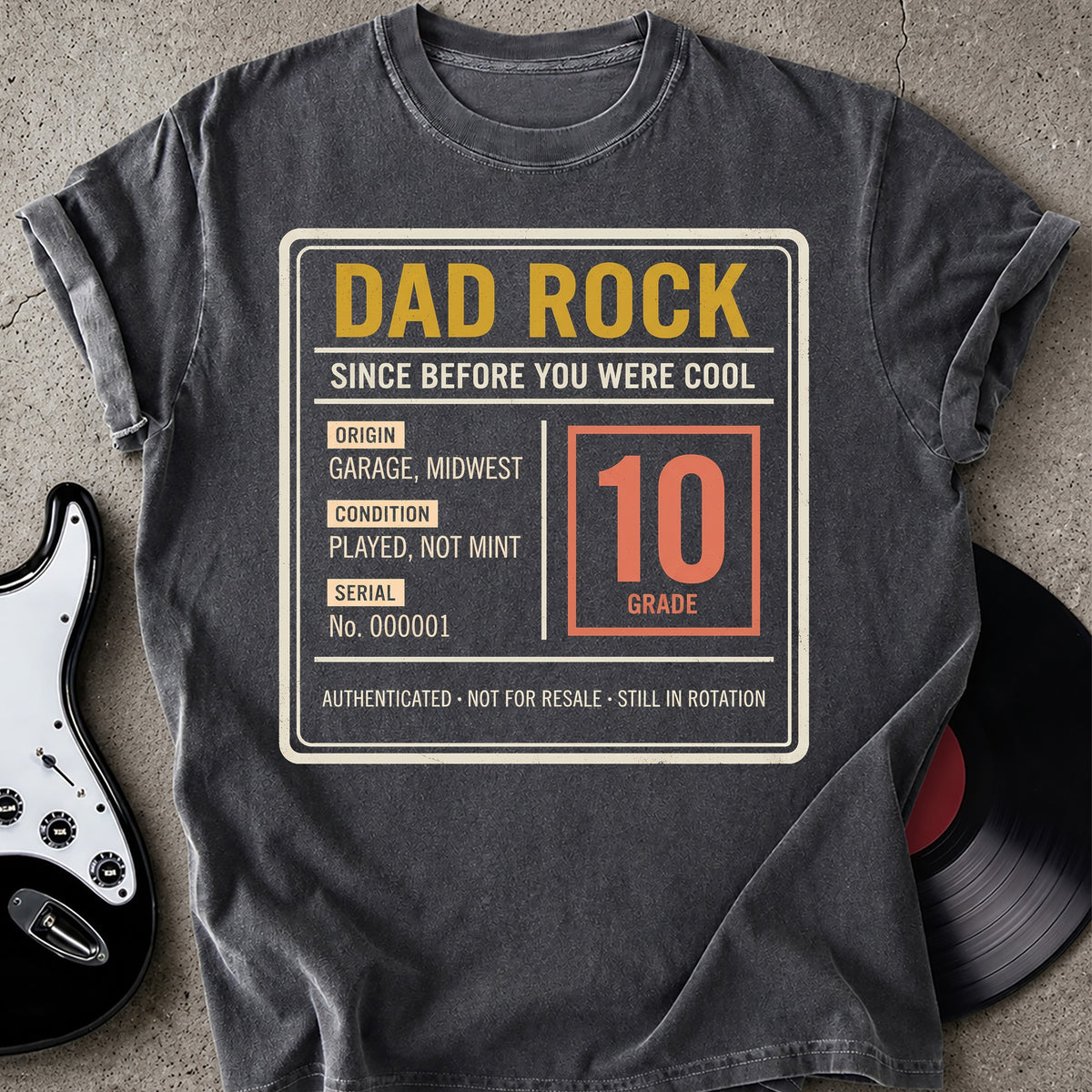 Dad Rock Cool T-shirt