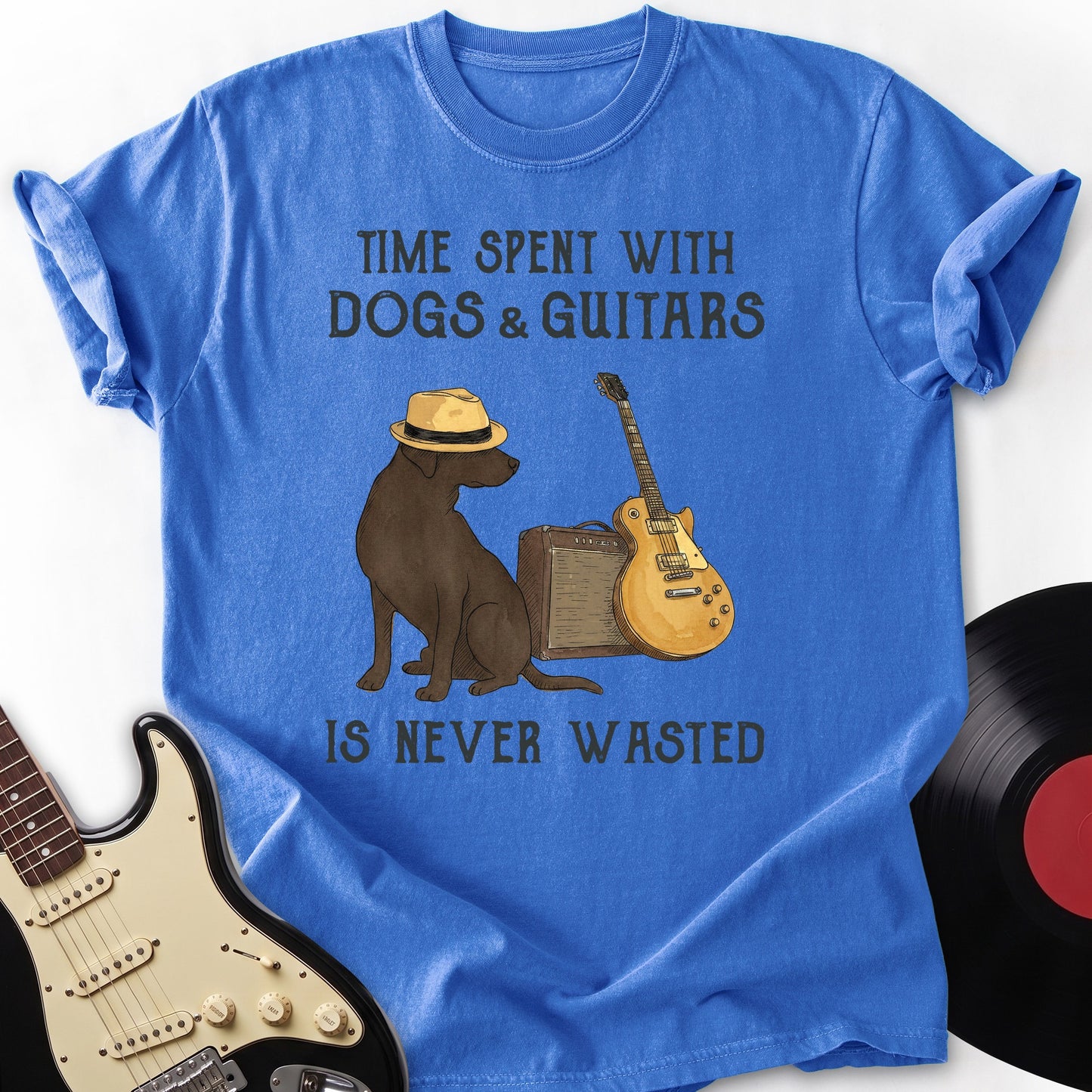 Dog and Guitar T-Shirt