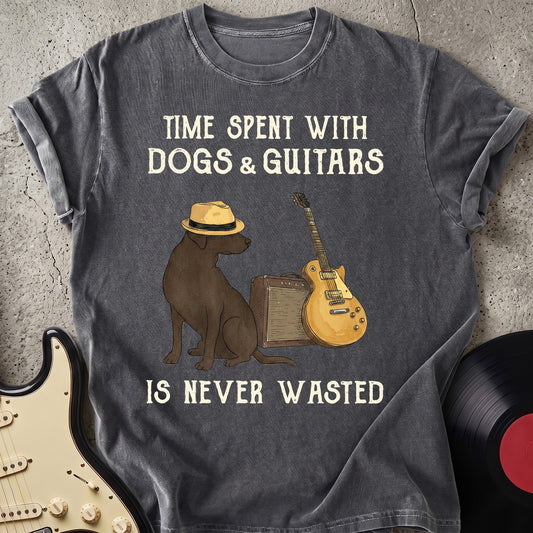 Dog and Guitar T-shirt