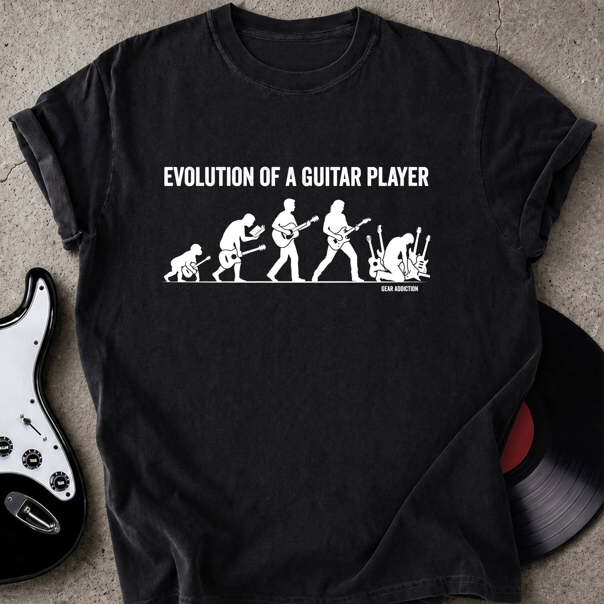 Evolution Guitar T-shirt